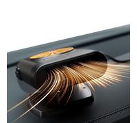 Arroopu Riscaldatore Auto - Riscaldatore e Sbrinatore per Veicoli 12v/24v | Ventilatore Riscaldante con Rotazione a 360 Gradi Sbrinatore Automobilistico per Cruscotto Guida Sicura Viaggio