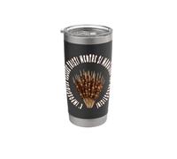 Arrosticini Abruzzo - Divertente - Frase Bicchiere termico in acciaio inox doppia parete