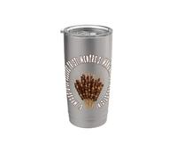 Arrosticini Abruzzo - Divertente - Frase Bicchiere termico in acciaio inox doppia parete