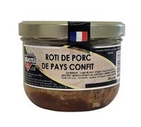 Arrosto di maiale di paese confit - Conservazione di 360 g - Origine Francia