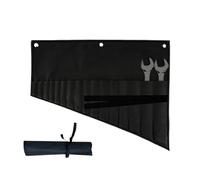 Arrotolabile Per Chiave Inglese - Borsa Per Attrezzi Arrotolabile | Borsa Porta Rotoli Con Set Di Chiavi | Per Chiave Inglese Con Cinghie Elastiche Per Auto ATV Viaggi Lavoro Festa