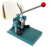 Arrotonda Angoli, Punzonatrice Per Arrotonda Angoli Con Manico Esteso Da 25 Cm E Dispositivo Pressa Carta, 2 Fustelle R6 R10, Spessore Taglio Angoli 30 Mm, Taglio Netto E Senza Sbavature
