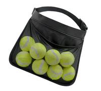 Arrovarp Cintura porta palline da tennis, borsa per raccogliere palline da pong, regolabile per competizione, allenamento, palestra, per pickleball