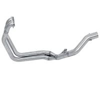 arrow 71407mi collettore open inox, compatibile con moto bmw f800 f-800 gs 2008 2009 2010 2011 2012 2013 2014 2015 2016 mototopgun