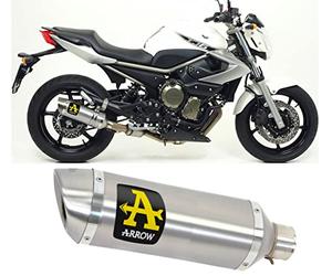 Arrow 71761ao, Terminale omologato thunder alluminio, compatibile con moto yamaha xj6 2009 2010 2011 2012 2013 2014 2015