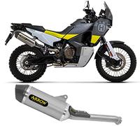 arrow 71904ak, terminale omologato race-tech alluminio, con fondello carbonio, compatibile con moto husqvarna norden 901 2022 2023 mototopgun