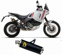 arrow 72638aon*, terminale omologato indy-race alluminio nero, compatibile con moto ducati desert-x 950 2022 2023 mototopgun