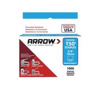 Arrow 506SS1 Graffe di 10 mm in Acciaio Inossidabile, 1000 pezzi