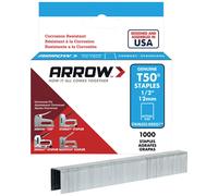 Arrow A508SS1 T50 Graffette Acciaio Inox 508SS 12mm (1.3cm) Scatola 1000