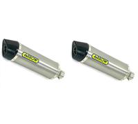 ARROW COPPIA TERMINALI SCARICO STREET TITANIO KAWASAKI Z 1000 2017-2018