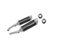 ARROW COPPIA TERMINALI SCARICO THUNDER INOX DARK SUZUKI GSX-R 1000 2009-2011