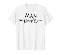 Arrow Man Cave Citazione Decorazione della Parete Tipografia Classico Maglietta
