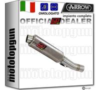 Arrow Terminale completo HOM GP2 GPGUN Titan Look per Yamaha MT-07 (2014)