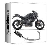 arrow scarico completo race indy-race evo alluminio nero coppa carby compatibile con yamaha mt07 mt-07 2025 mototopgun 71094akn