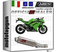 ARROW SCARICO HOM GP2 GP 2 GPGUN TITAN LOOK KAWASAKI NINJA 300 2013 13