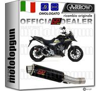 ARROW TERMINALE HOM GP2 GP 2 GPGUN TITAN LOOK NERO HONDA CB 500 X 2015 15