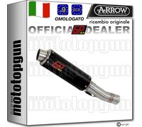 ARROW TERMINALE HOM GP2 GP 2 GPGUN TITAN LOOK NERO KAWASAKI Z-900 Z900 E 2017 17