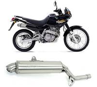 arrow scarico omologato paris dacar inox compatibile con honda nx 650 dominator 1987 1988 1989 1990 1991 1992 1993 mototopgun