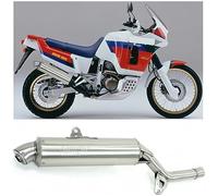 arrow scarico omologato paris dacar inox compatibile con honda xrv 750 africa twin 1990 1991 1992 mototopgun