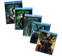 Arrow: Stagioni 1-5 Collezione Blu-ray - La prima, seconda, terza, quarta e quinta stagione (Stagione 1, 2, 3, 4, 5) - CW TV Series [Opera d'arte spagnola]