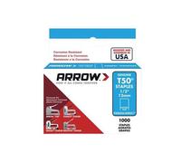 Arrow T50 Graffette Acciaio Inox 508SS 12mm (1.3cm) (Scatola 1000) ARRT5012SS