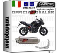 ARROW TERMINALE COMPLETO HOM GP2 GP 2 GPGUN KAWASAKI VERSYS 650 2016 16