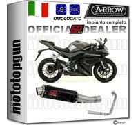 ARROW TERMINALE COMPLETO HOM GP2 GP 2 GPGUN NERO YAMAHA YZF-R 125 2014 14