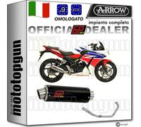 ARROW TERMINALE COMPLETO HOM GP2 GP 2 GPGUN TITAN LOOK HONDA CB 300 R 2016 16