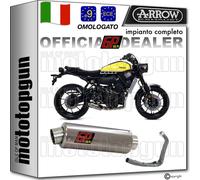 ARROW TERMINALE COMPLETO HOM GP2 GP 2 GPGUN TITAN LOOK YAMAHA XSR 700 2017 17