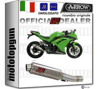 ARROW SCARICO HOM GP2 GP 2 GPGUN TITAN LOOK KAWASAKI NINJA 300 2013 13