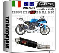 ARROW TERMINALE HOM GP2 GP 2 GPGUN TITAN LOOK NERO SUZUKI GSX-R 600 2011 11