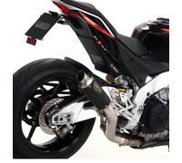 ARROW TERMINALE SCARICO GP2 INOX NERO APRILIA TUONO V4 R 2011-2015