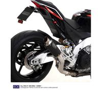 Kit terminale GP2 "Dark" Aprilia TUONO V4 1100 Anni 2017 2018
