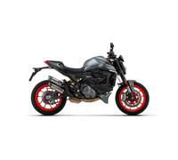 71939PR - Terminale Scarico Arrow Round Sil Titanio Ducati Monster 937 (21-22)