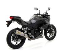 ARROW TERMINALE SCARICO THUNDER ALLUMINIO KAWASAKI Z 300 2015-2016