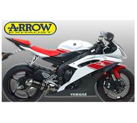 Arrow Terminale di Scarico Street Thunder Allu N per Yamaha YZF 600 R6 2008-2011