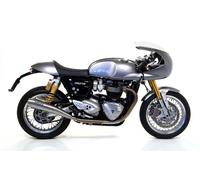 ARROW TERMINALI SCARICO PRO RACE NICHROM TRIUMPH THRUXTON 1200 R 2016-2018