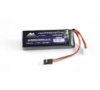 Arrowmax AM Lipo 2400 mAh 2S TX/RX 7,4 V Flat Pack