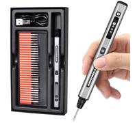 ARROWMAX Mini penna per incisione: strumento portatile senza fili per artisti e fai da te, per incidere oltre 50 superfici, adatta ai principianti, ricaricabile, 30 punte gratuite