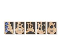 Arrowzoom 1 set Pannello di legno acustico per chitarra diffusa fonoassorbenti Pannelli per la casa artistici da parete Studio di registrazione insonorizzazione Finitura in legno 42x170 cm AZ1328