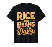 Arroz E Feijao Cuoco Brasiliano Riso Fagioli Pasto Maglietta