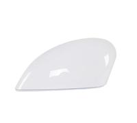 ARRPO Copertura specchietto retrovisore 6 colori Ala laterale Trim Clip-on Decor Cap Accessori rimontare l'auto adatti for Ford Fiesta MK7 2009-2017 Copri specchietti laterali(Glossy White Left)