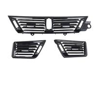 ARRPO LHD Auto Sinistra Destra Centro Aria Condizionata AC Griglia di Sfiato Pannello di Uscita Rivestimento di Ricambio Adatto for BMW X1 E84 2010-2016 Nero Lucido 64229258362 Presa d'aria condiziona