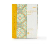 Arrtx Quaderno per schizzi ad acquerello, 100% cotone senza acidi, 300 g/m² pressatura a caldo, copertina rigida, 20 fogli, 13,6 x 9,8 cm