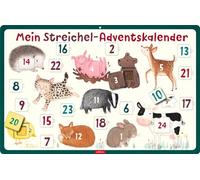 Mein Streichel-Adventskalender: Adventskalender mit Fühlelementen | Allererster fröhlicher Adventskalenderspaß für Kinder ab 12 Monaten