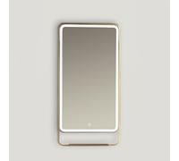 Ars Longa Venti specchio 55x110 cm rettangolare con illuminazione oro LED-VENTI55110-Z