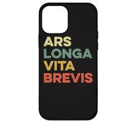 Ars Longa Vita Brevis Divertente Artista Arte Frase Latina Teatro Custodia per iPhone 12 mini