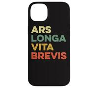 Ars Longa Vita Brevis Divertente Artista Arte Frase Latina Teatro Custodia per iPhone 14 Plus