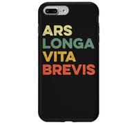 Ars Longa Vita Brevis Divertente Artista Arte Frase Latina Teatro Custodia per iPhone 7 Plus/8 Plus