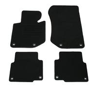 ARS Sport Tappetini E36 Berlina Coupe Compact Touring Velours colore Nero tappeti tappeti neri zerbini moquette auto tappeto